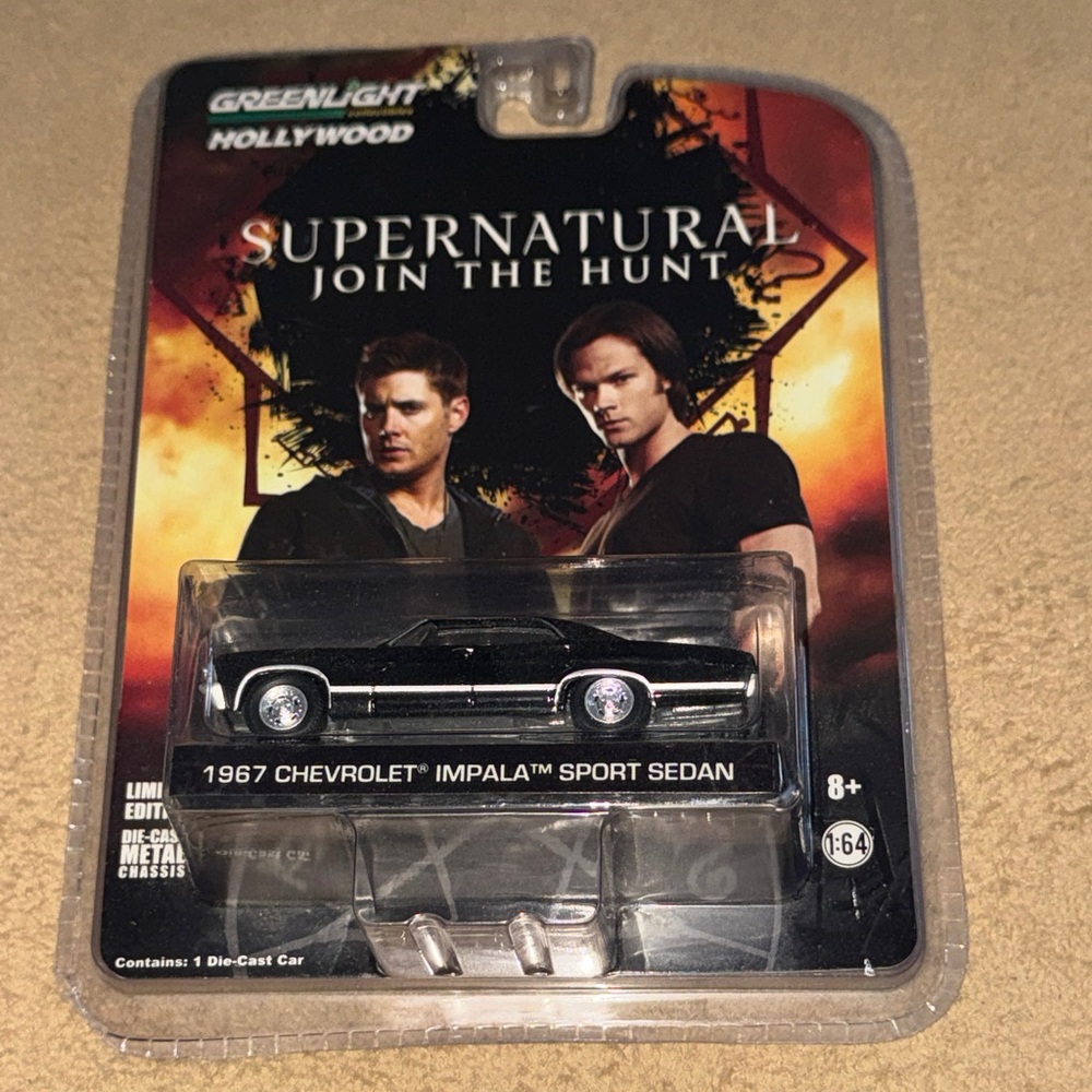 Greenlight Supernatural 1967 Chevrolet Impala Die-Cast Car NWT